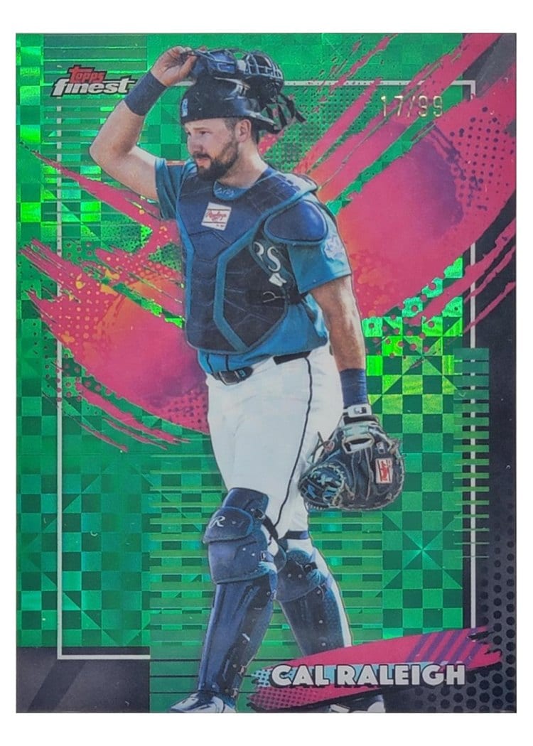 2026 Topps Finest Cal Raleigh #208 card
