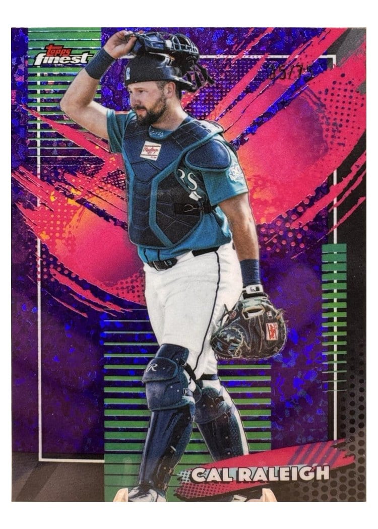 2026 Topps Finest Cal Raleigh #208 card