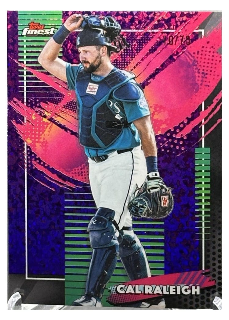 2026 Topps Finest Cal Raleigh #208 card