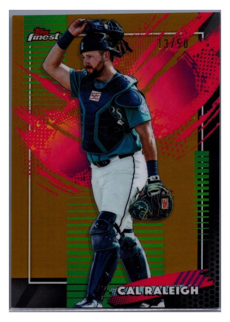 2026 Topps Finest Cal Raleigh #208 card