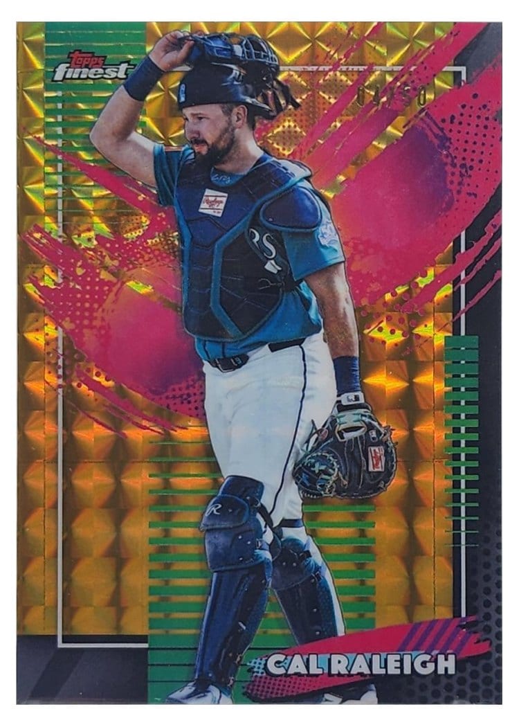 2026 Topps Finest Cal Raleigh #208 card