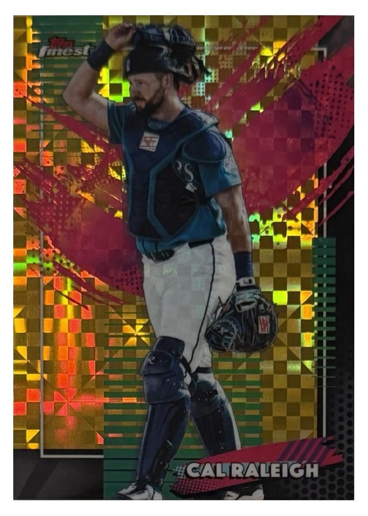 2026 Topps Finest Cal Raleigh #208 card