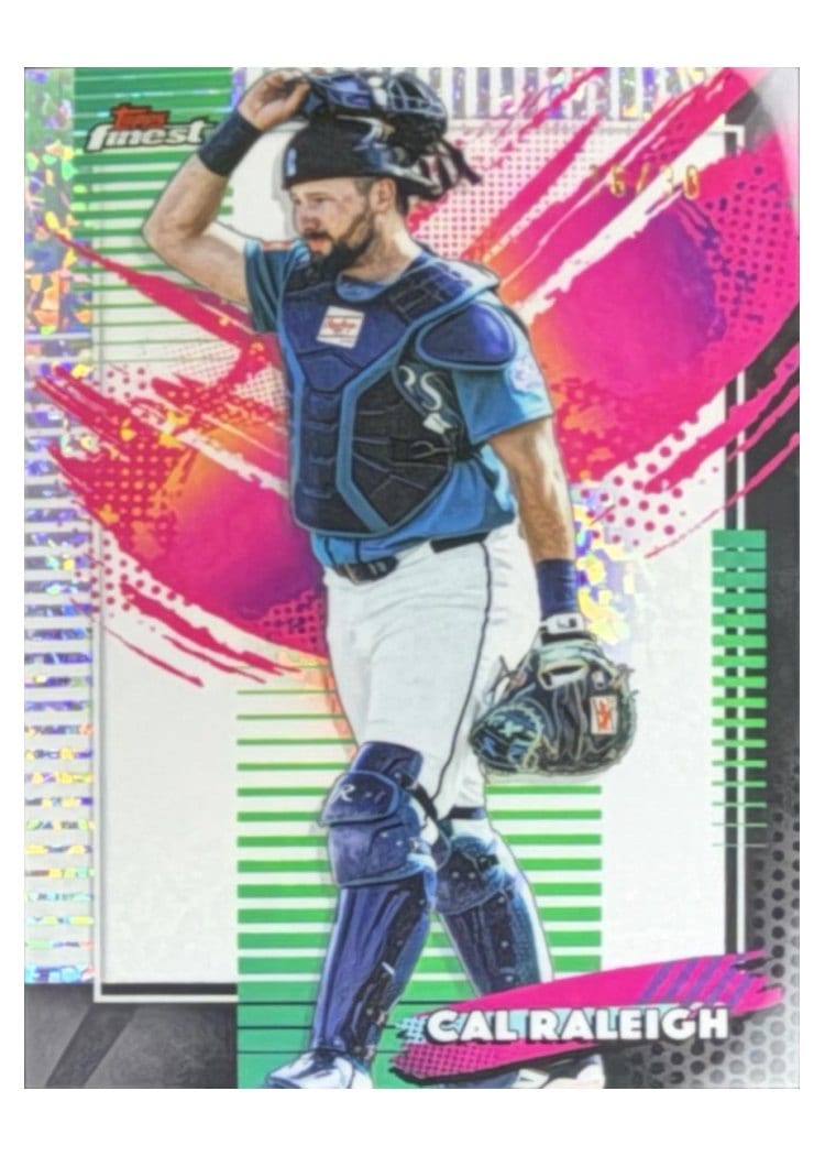 2026 Topps Finest Cal Raleigh #208 card