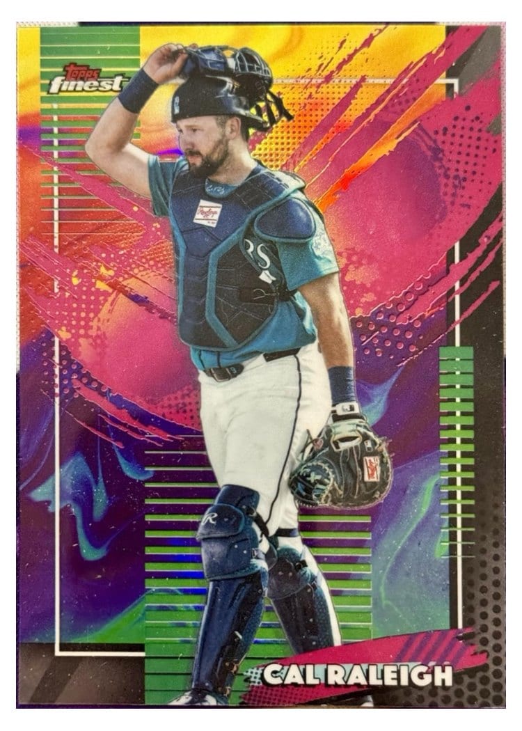 2026 Topps Finest Cal Raleigh #208 card