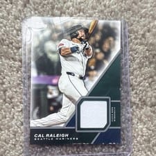 2026 Topps Major League Material Relics Cal Raleigh #MLM-CR card
