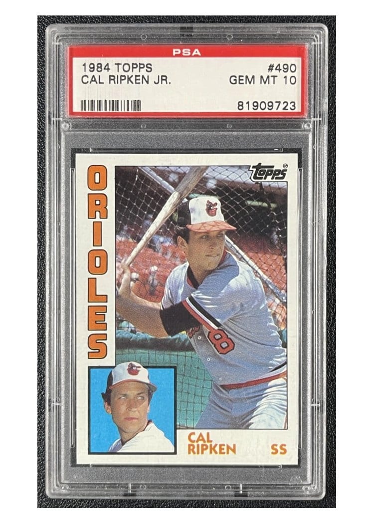 1984 Topps Base Set Cal Ripken #490 card