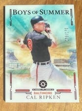 2025 Panini Boys of Summer Base Set Cal Ripken #5