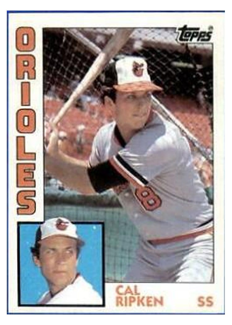 1984 Topps Cal Ripken Jr. #490 card