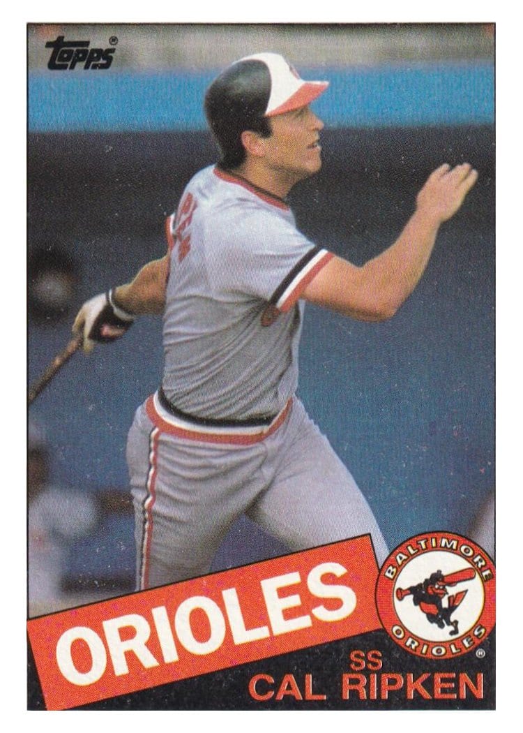 1985 Topps Cal Ripken Jr. #30 card
