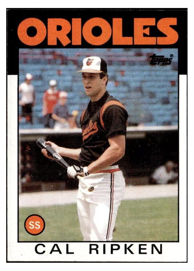 1986 Topps Cal Ripken Jr. #340 card