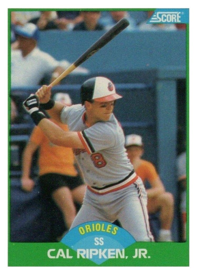 1989 Score Cal Ripken Jr. #15 card