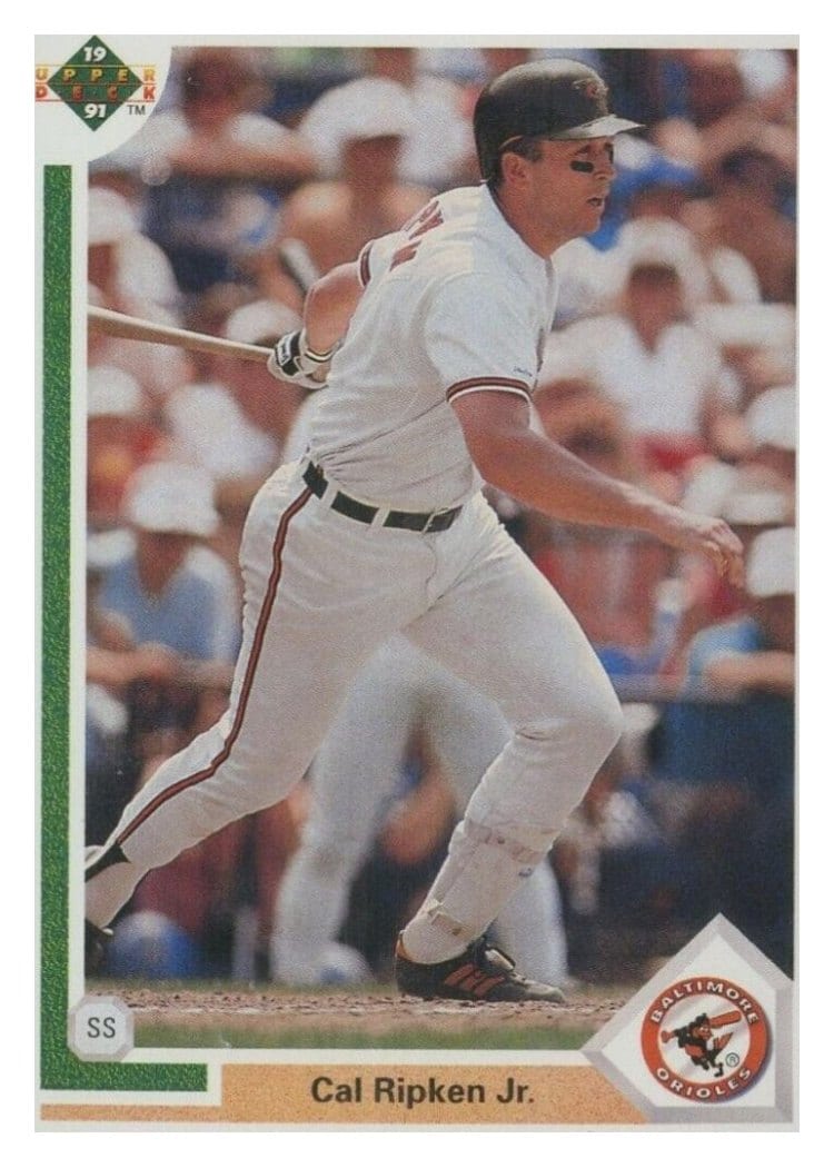 1991 Upper Deck Base Set Cal Ripken Jr. #347 card