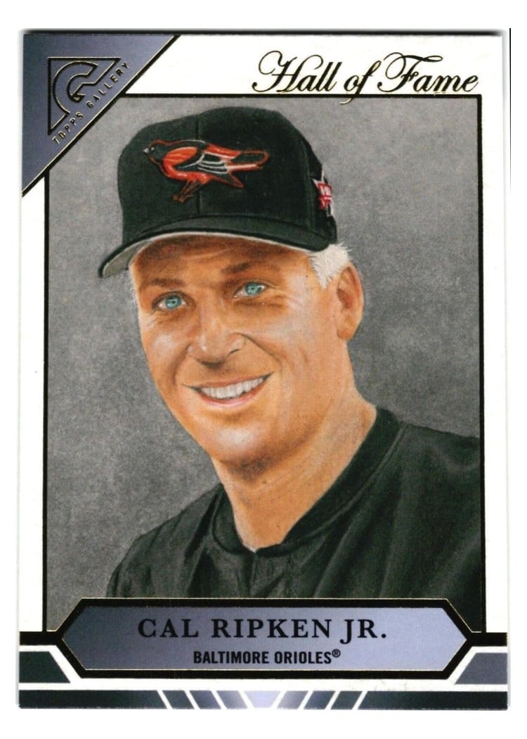2020 Topps Gallery Hall of Fame Gallery Cal Ripken, Jr. #HOFG-13 card