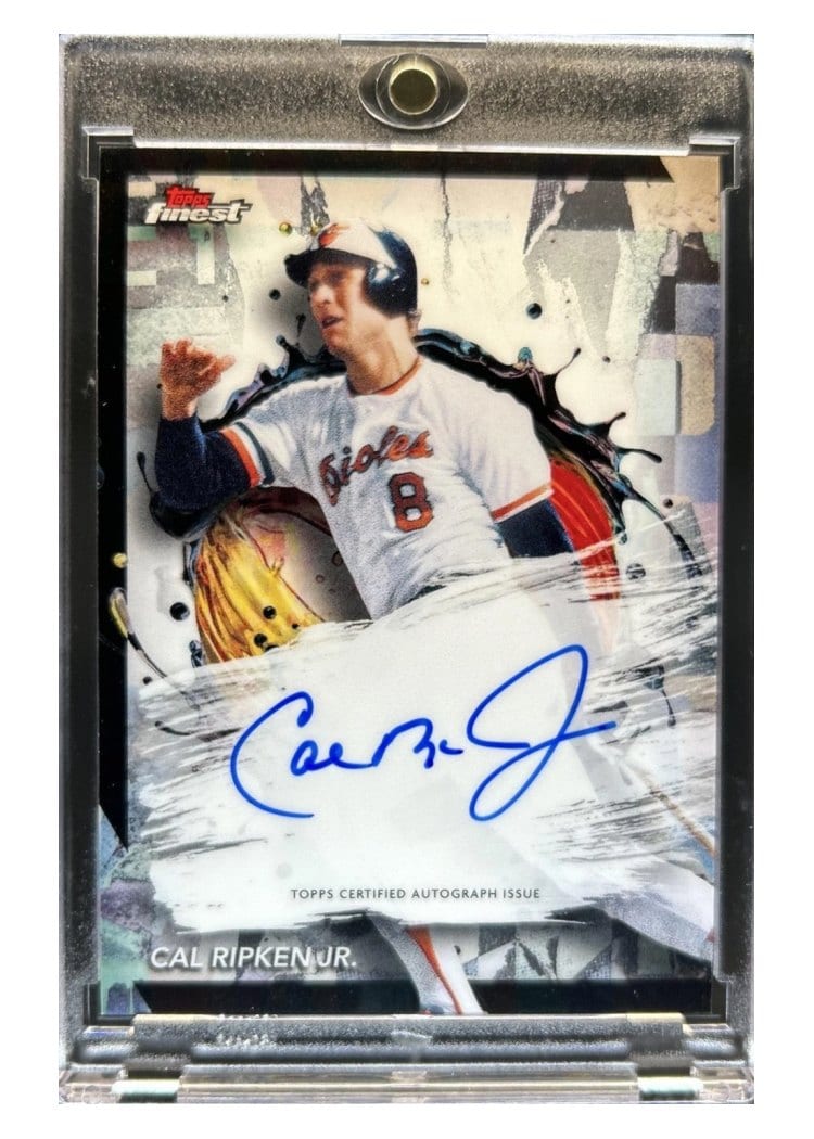 2024 Finest Autographs Cal Ripken Jr. #FA-CR card
