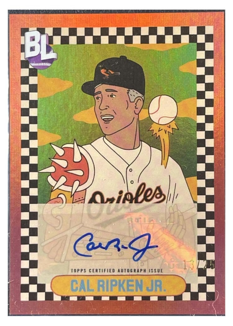 2024 Topps Big League Big Leaguers Autographs Cal Ripken Jr. #TBLA-CR card