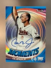 2025 Finest Moments Autographs Cal Ripken Jr. #FMA-CR