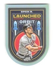 2025 Topps Cosmic Chrome Launched into Orbit Cal Ripken Jr. #LIO-17 card