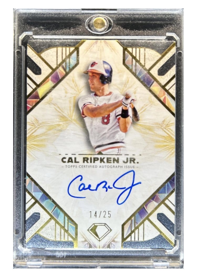 2025 Topps Diamond Icons Diamond Icons Autographs Cal Ripken Jr. #DIA-CRJ card