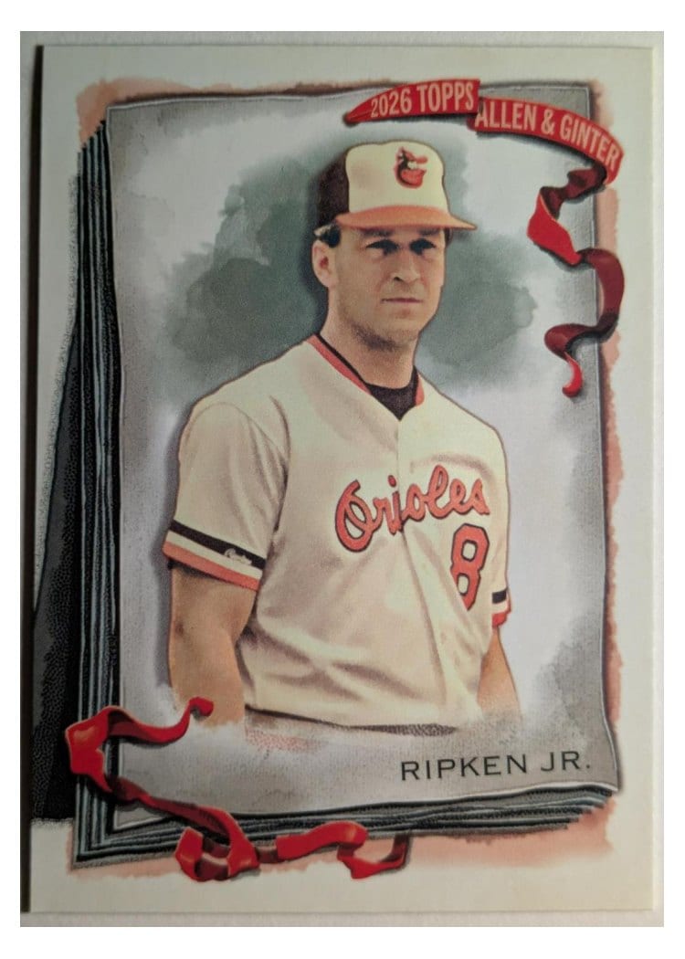 2026 Topps Allen & Ginter Cal Ripken Jr. #96 card