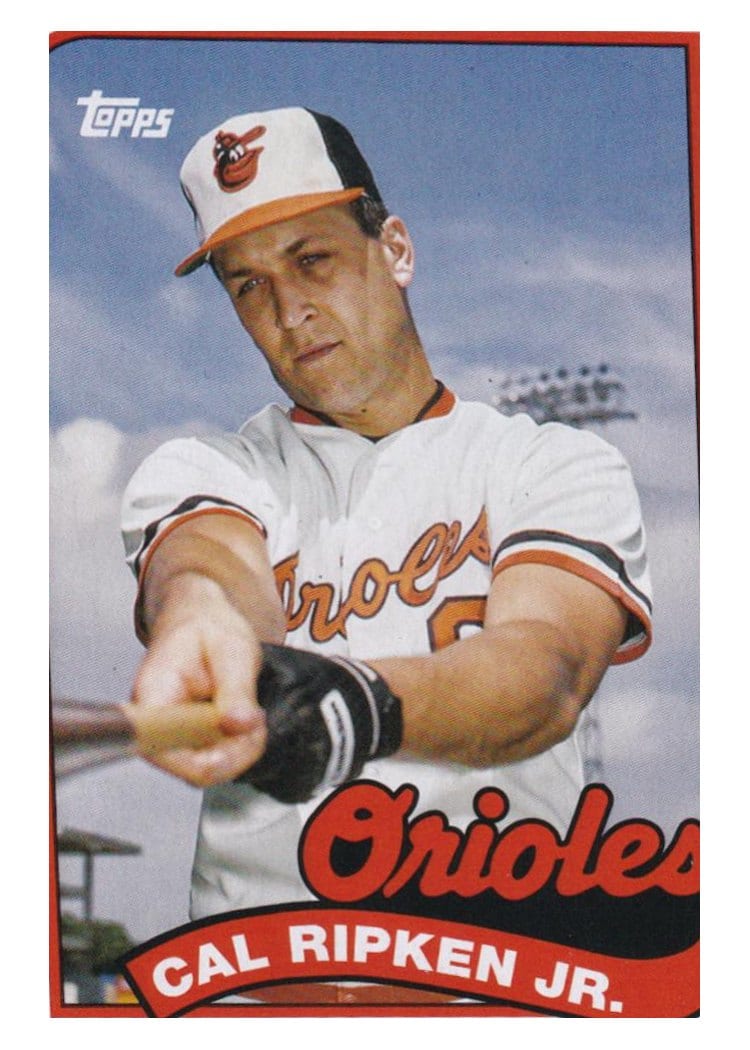 2023 Topps Archives 1989 Doubleheaders Cal Ripken Jr. / Eddie Murray #89DH-17 card