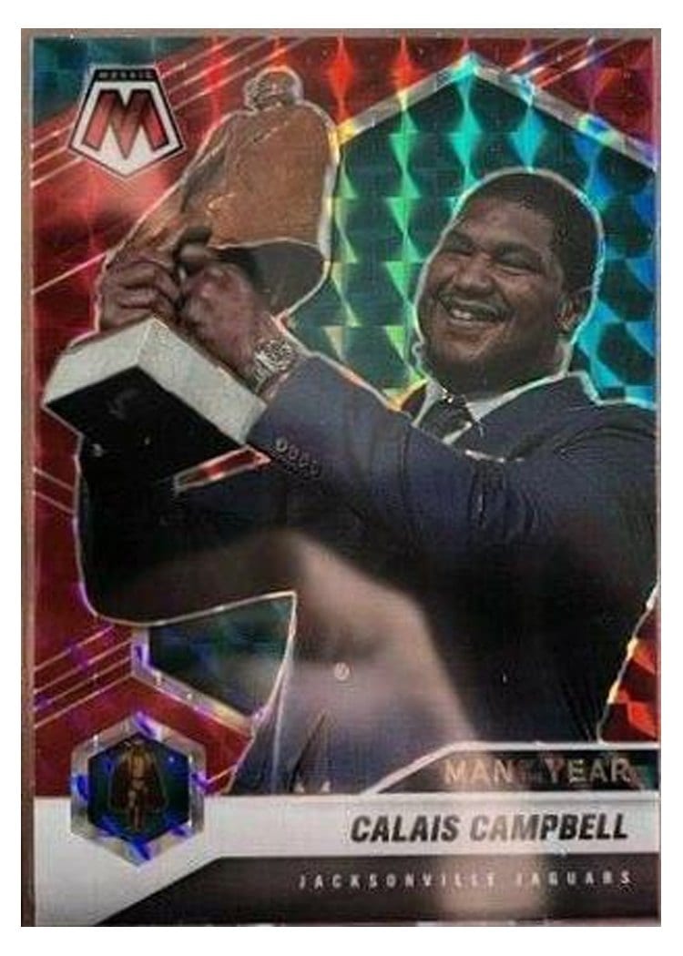 2021 Panini Mosaic Base Set Calais Campbell #270 card