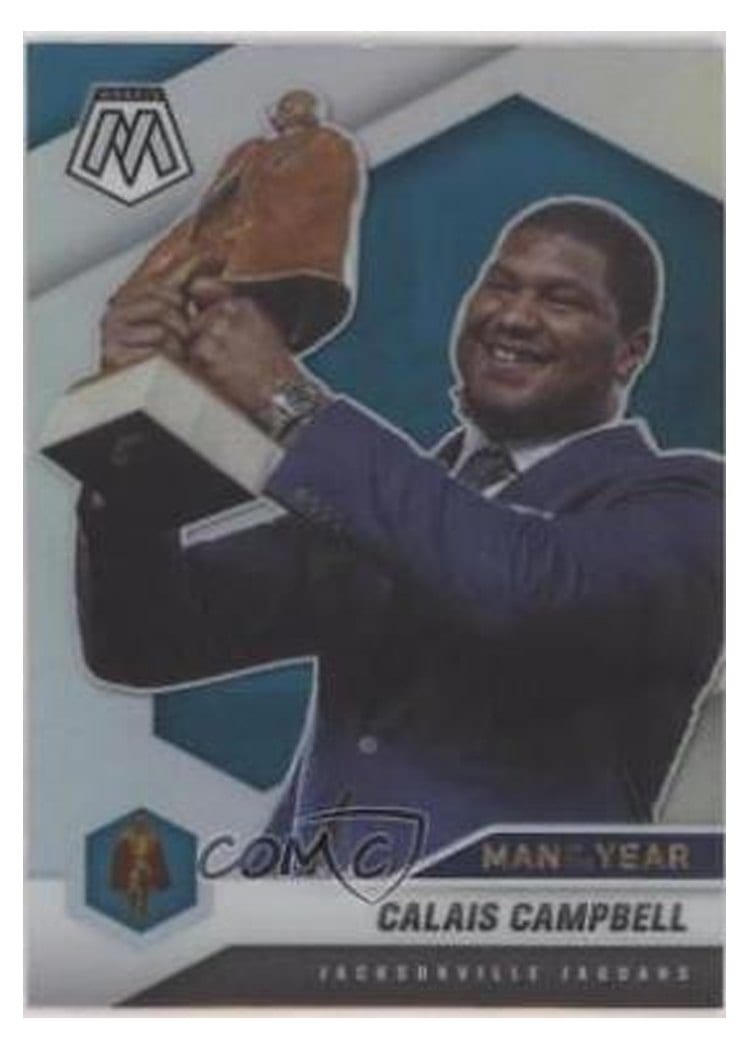 2021 Panini Mosaic Base Set Calais Campbell Silver #270 card
