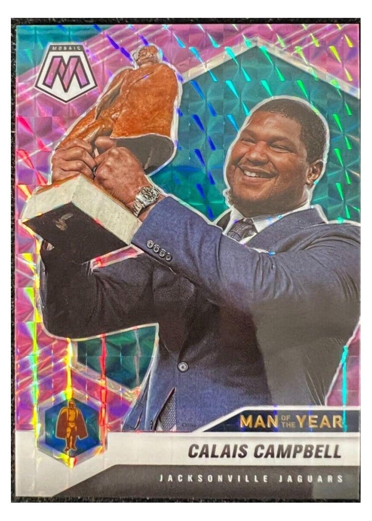 2021 Panini Mosaic Base Set Calais Campbell #270 card