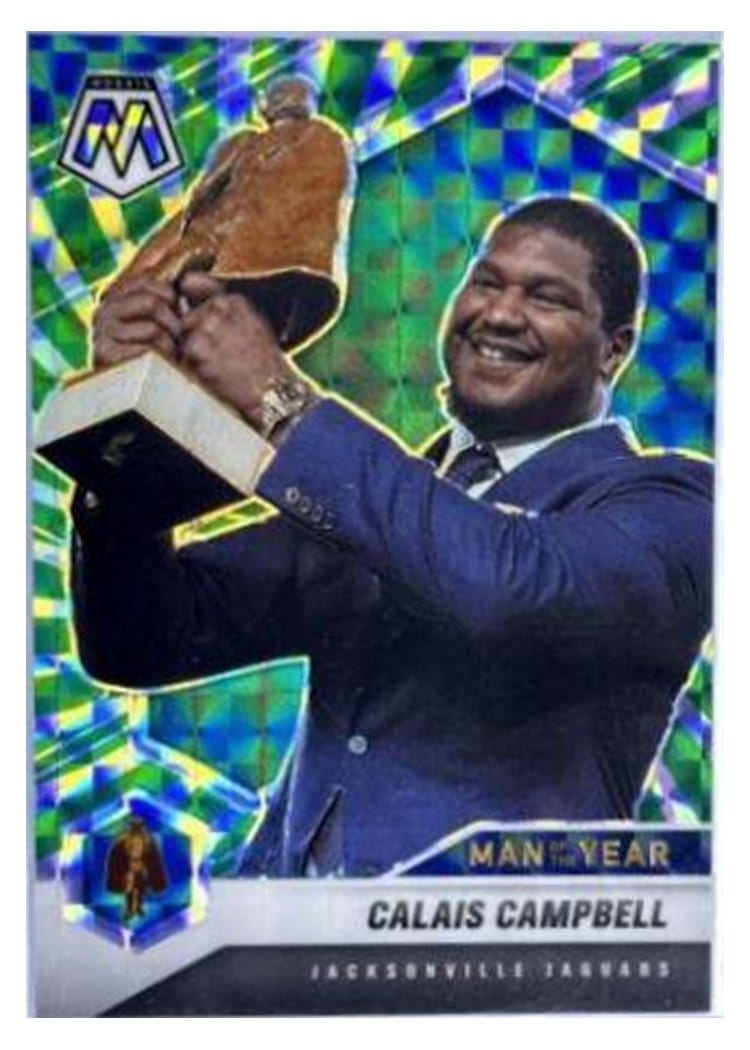 2021 Panini Mosaic Base Set Calais Campbell #270 card