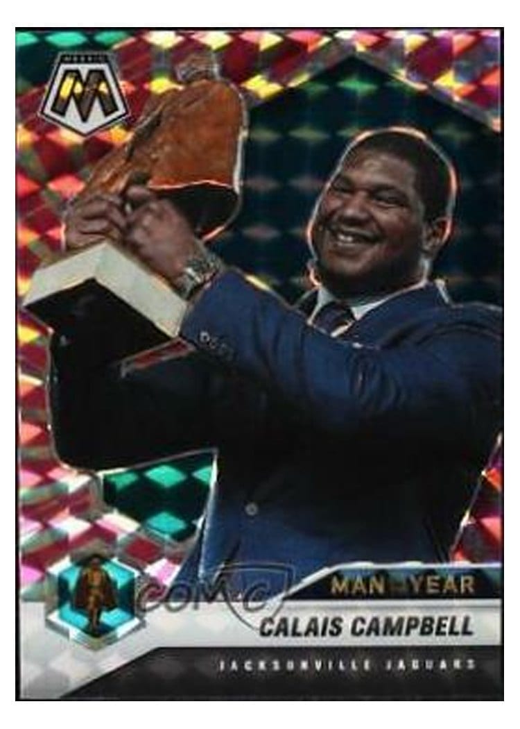 2021 Panini Mosaic Base Set Calais Campbell #270 card