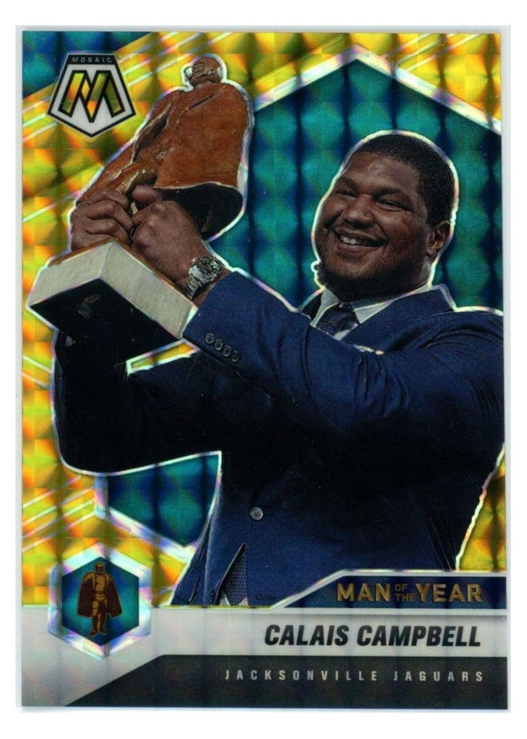 2021 Panini Mosaic Base Set Calais Campbell #270 card