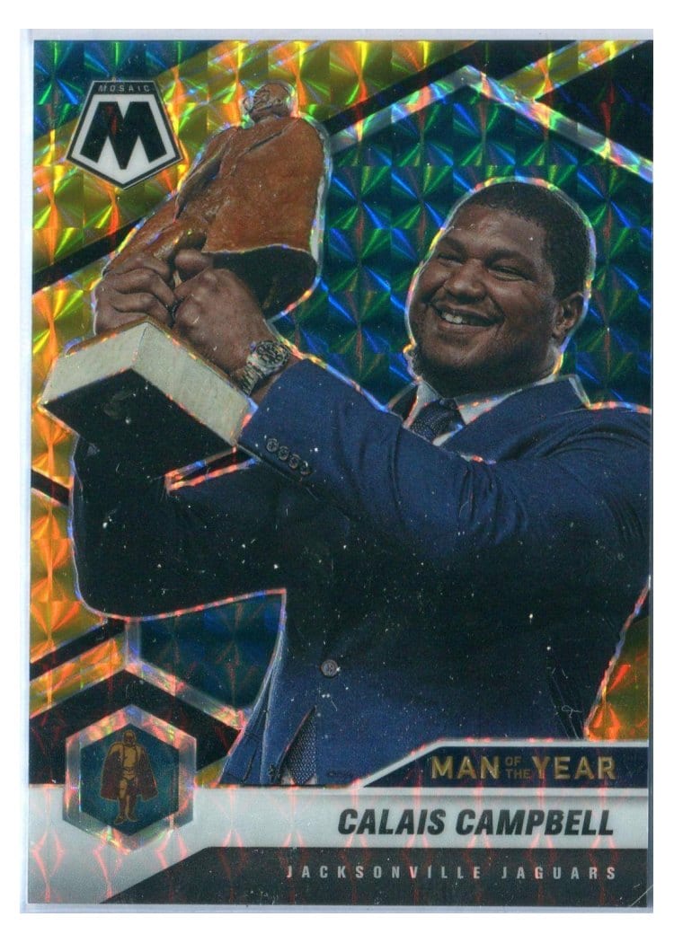 2021 Panini Mosaic Base Set Calais Campbell #270 card