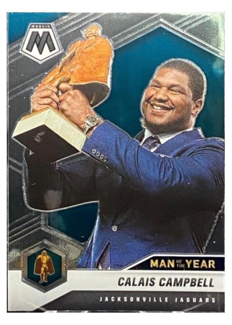 2021 Panini Mosaic Base Set Calais Campbell #270 card