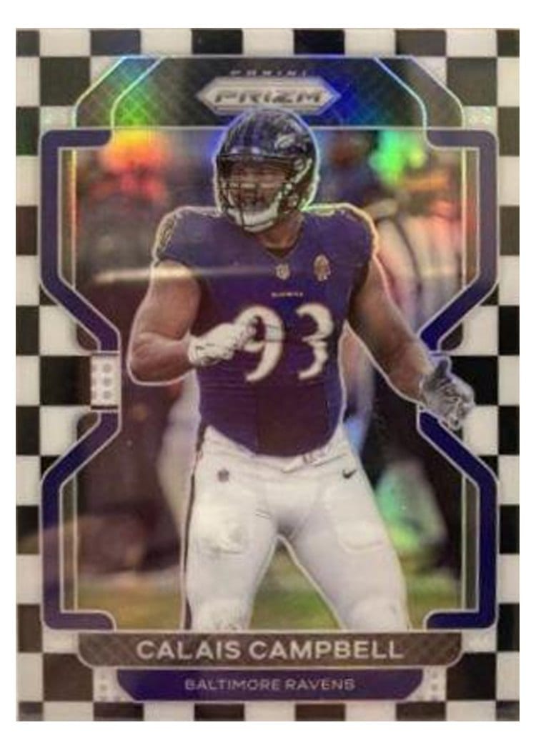 2021 Panini Prizm Base Set Calais Campbell #284 card