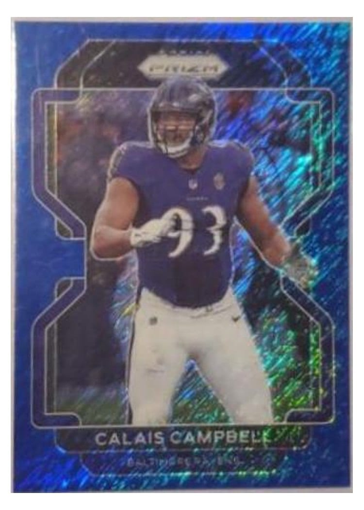 2021 Panini Prizm Base Set Calais Campbell #284 card