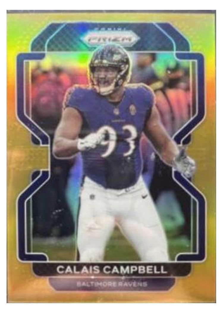 2021 Panini Prizm Base Set Calais Campbell #284 card