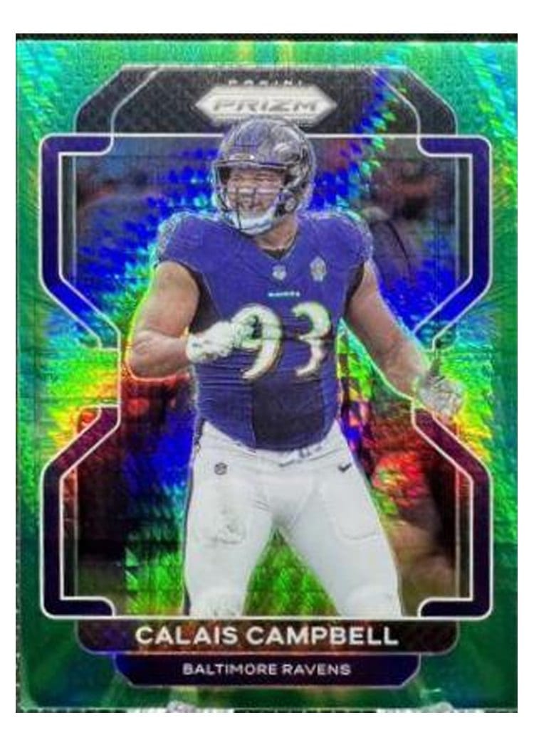 2021 Panini Prizm Base Set Calais Campbell #284 card
