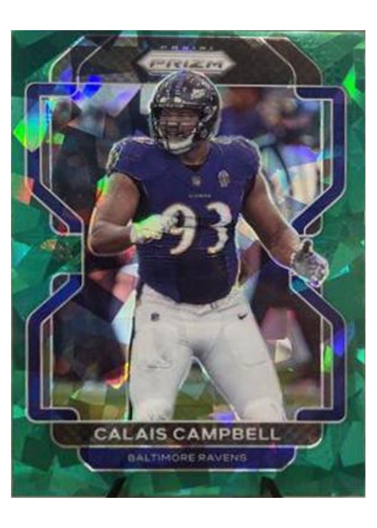 2021 Panini Prizm Base Set Calais Campbell #284 card