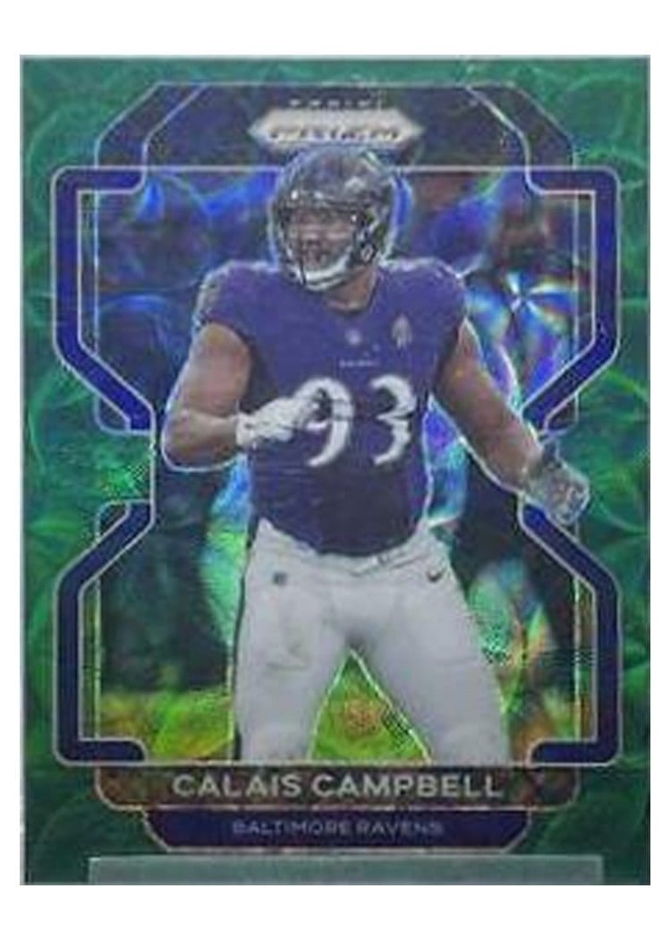 2021 Panini Prizm Base Set Calais Campbell #284 card