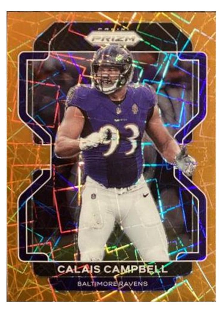 2021 Panini Prizm Base Set Calais Campbell #284 card