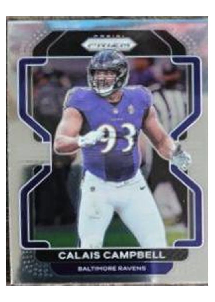 2021 Panini Prizm Base Set Calais Campbell #284 card