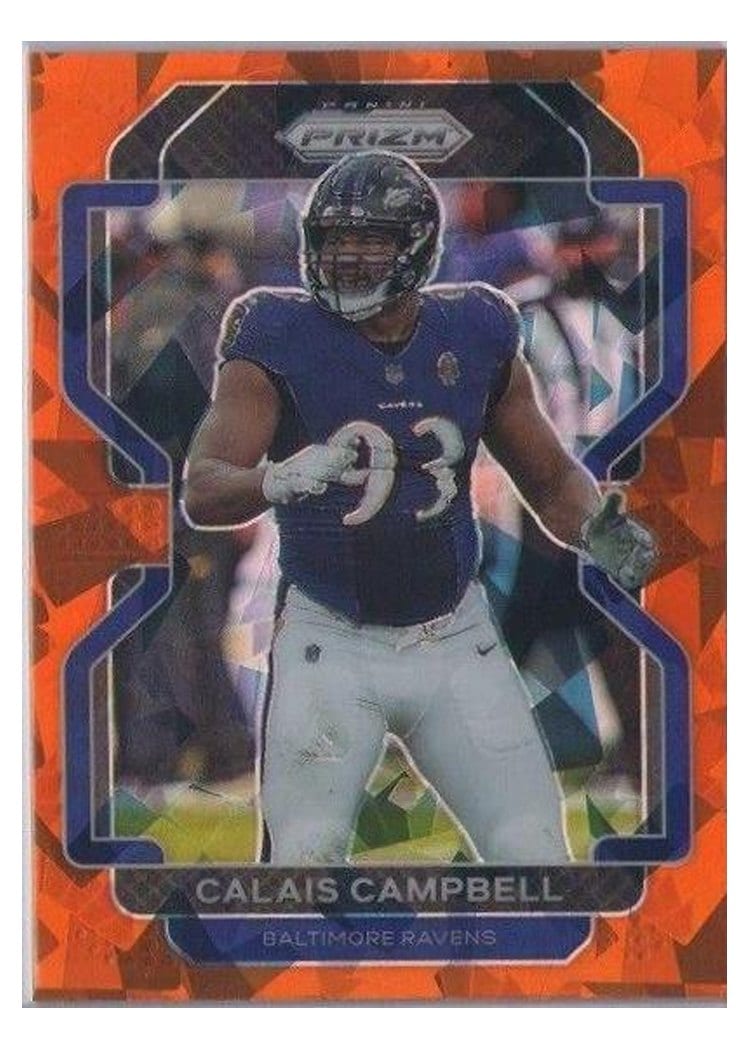 2021 Panini Prizm Base Set Calais Campbell #284 card