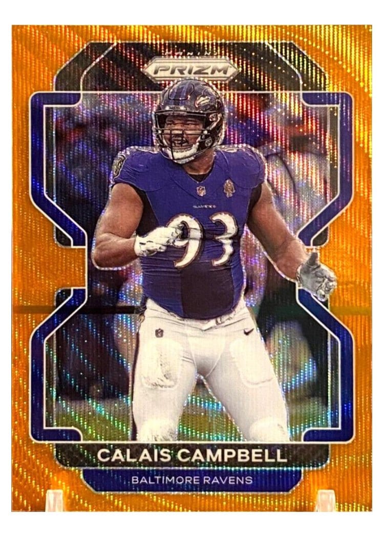 2021 Panini Prizm Base Set Calais Campbell #284 card