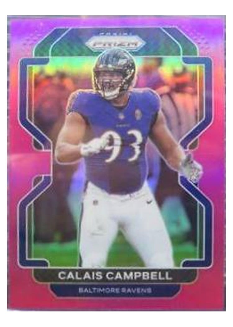 2021 Panini Prizm Base Set Calais Campbell #284 card