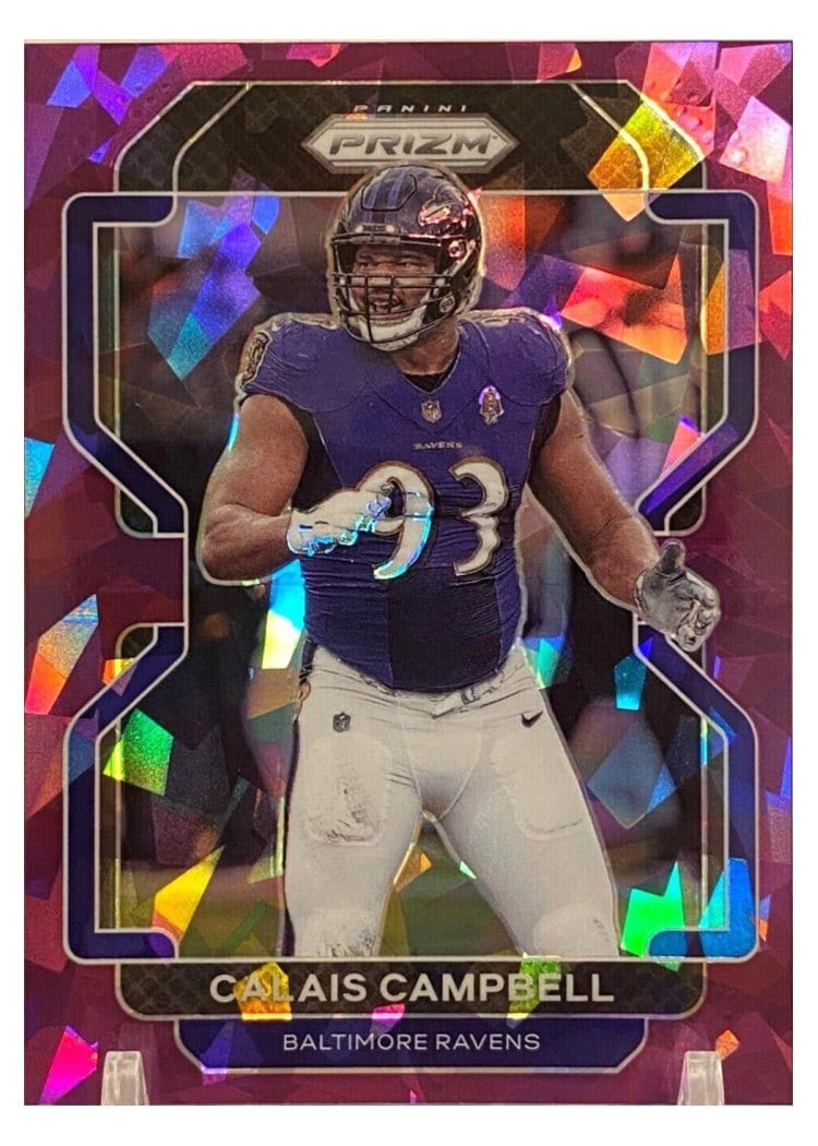 2021 Panini Prizm Base Set Calais Campbell #284 card