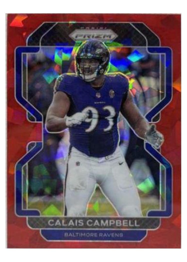 2021 Panini Prizm Base Set Calais Campbell #284 card