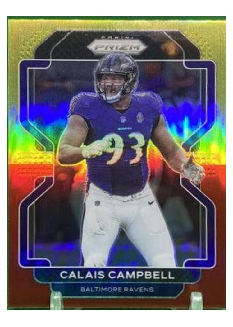 2021 Panini Prizm Base Set Calais Campbell #284 card
