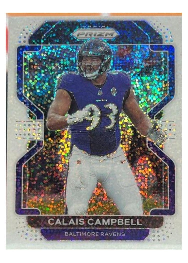 2021 Panini Prizm Base Set Calais Campbell #284 card