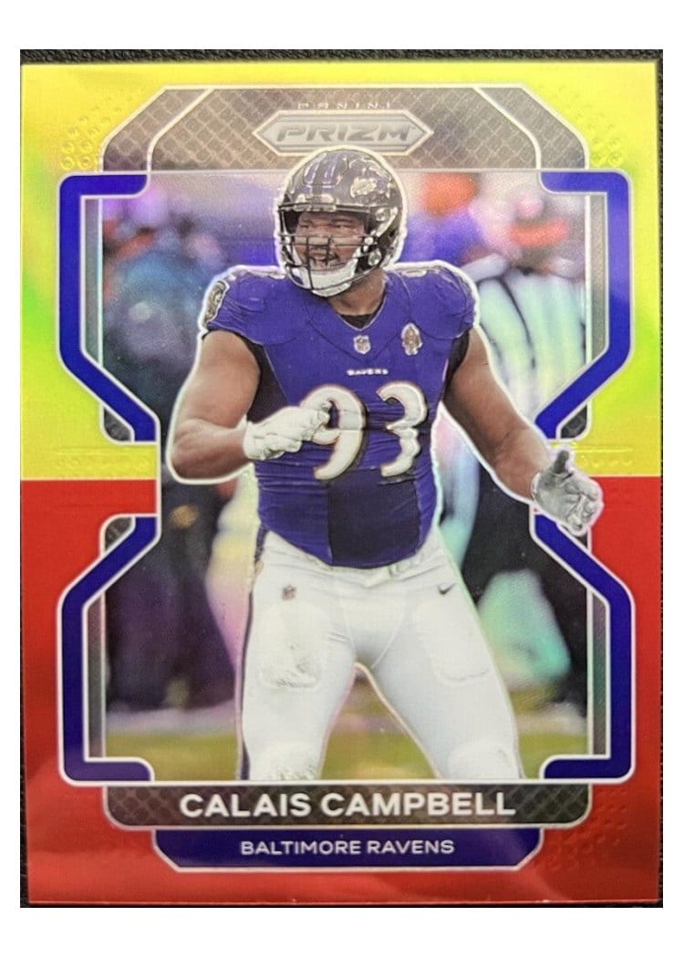 2021 Panini Prizm Base Set Calais Campbell #284 card