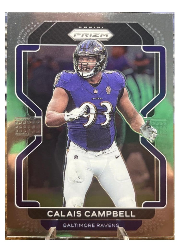 2021 Panini Prizm Base Set Calais Campbell #284 card