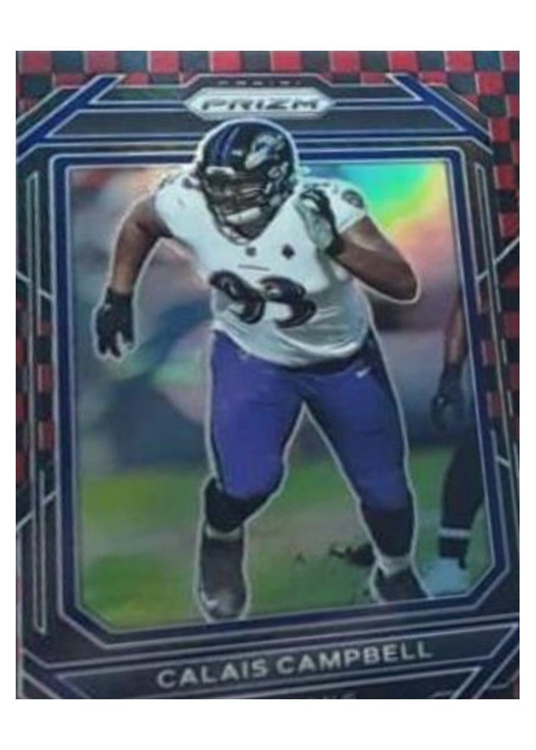 2022 Panini Prizm Base Set Calais Campbell #25 card